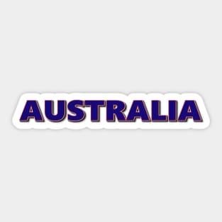 AUSTRALIA. SAMER BRASIL Sticker